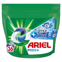 Kapsulas veļas mazg ariel freshair 36gab