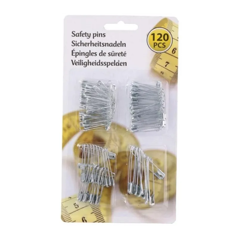 Drošības adatas Safety Pins 502520617, 120 gab.