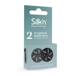 Silkn FreshPedi Refill Disks Medium & Coarse ,FPR2PEUMR001,