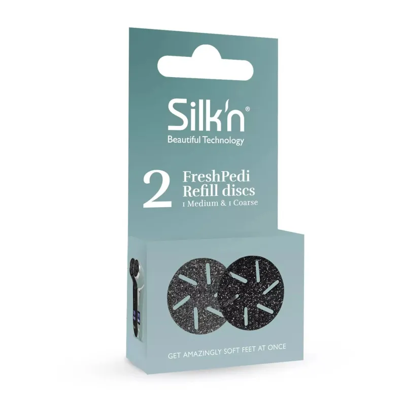 Silkn FreshPedi Refill Disks Medium & Coarse ,FPR2PEUMR001,