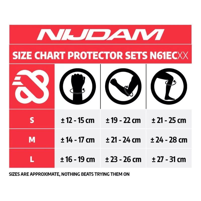 Skrituļslidotāju aizsargkomplekts CONCRETE. Izmērs S