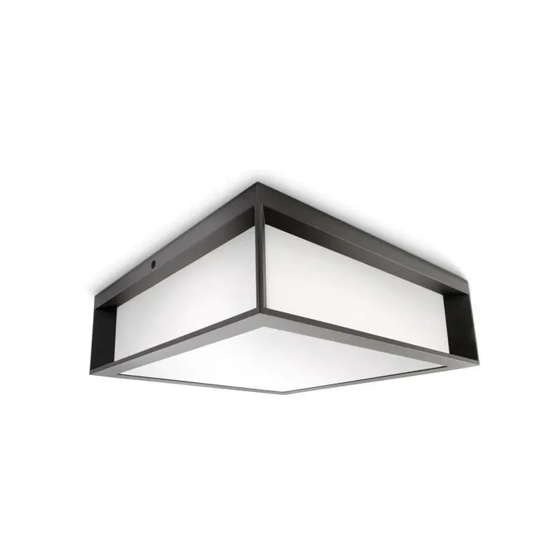 Āra sienas lampa Philips Skies, 14W, E27, IP44, antracīta krās., 26 cm x 8.1 cm