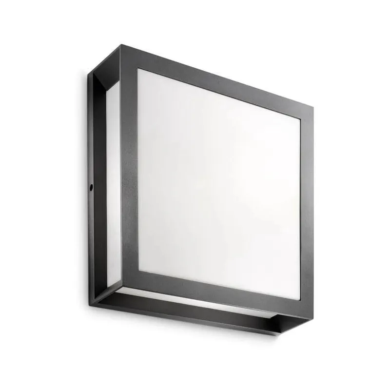 Sieninis lauko šviestuvas Philips Skies, 14W, E27, IP44, antracito sp., 26 cm x 8.1 cm