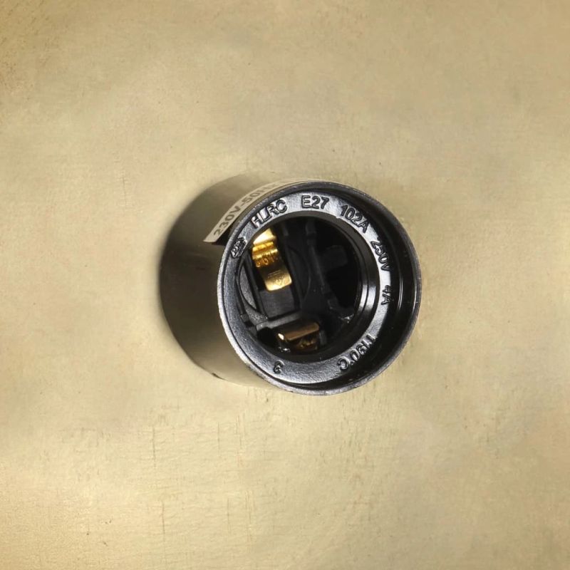 vidaXL griestu lampa, industriāla, misiņa krāsā, 25 W, 41 cm, E27