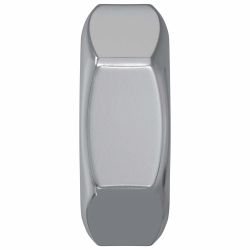 vidaXL Sešstūra uzgriežņi 12 pcs Sudraba m8 Dzelzs