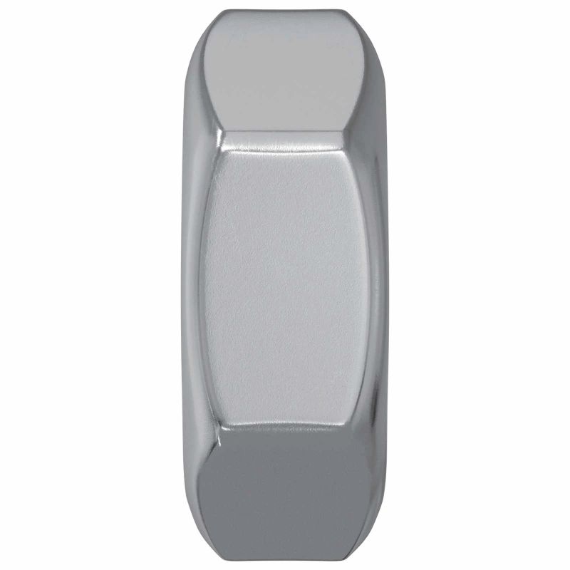 vidaXL Sešstūra uzgriežņi 12 pcs Sudraba m8 Dzelzs