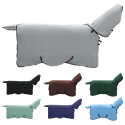 vidaXL Zirgu sega Pilnīgi gaiši pelēks un rozā Poliesters