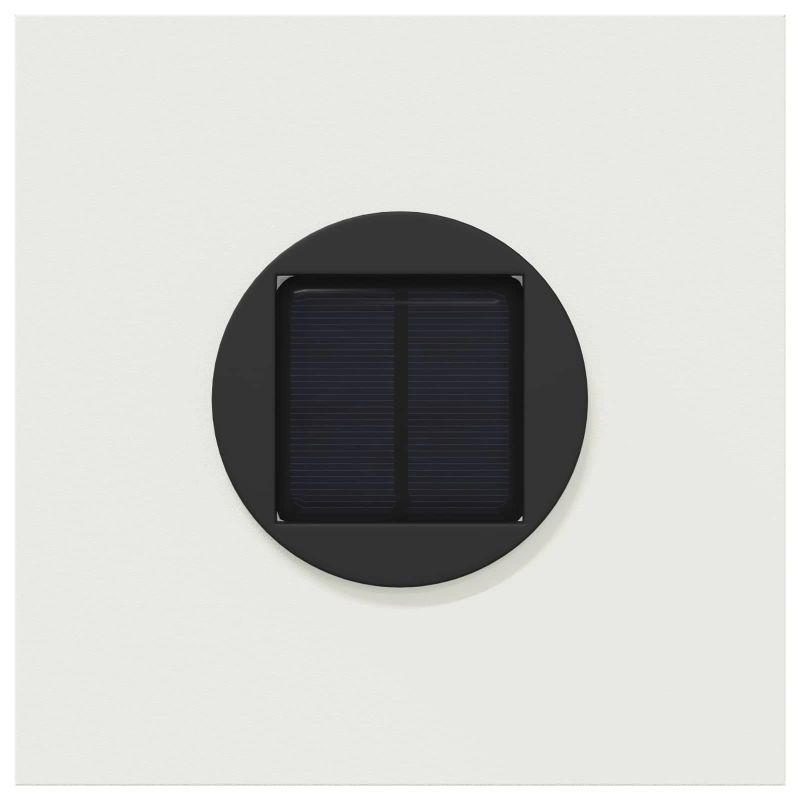 vidaXL Saules LED ceļa gaisma 2 pcs Balts Auksti velmēts tērauds