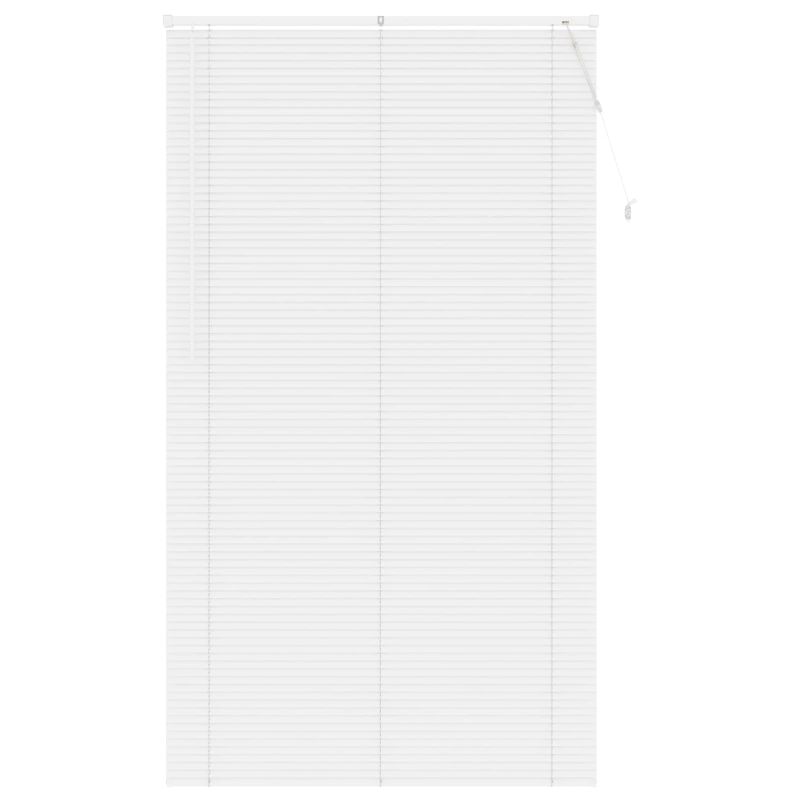 vidaXL Venēcijas žalūzija Regulējams Balts 213 x 110 cm PVC
