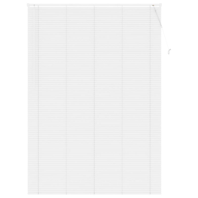 vidaXL Venēcijas žalūzija Regulējams Balts 213 x 150 cm PVC