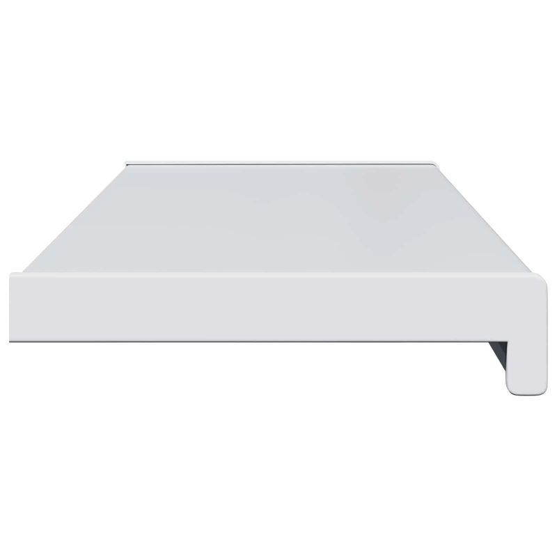 vidaXL Logu palodze Balts 60 x 25 x 4,5 cm PVC