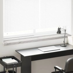 vidaXL Logu palodze Marmora teksts -enure 140 x 25 x 4,5 cm PVC