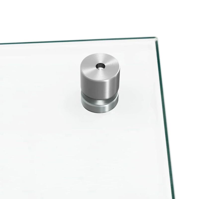 vidaXL Virtuves aizsargpanelis 2 pcs Caurspīdīgs 100 x 50 cm