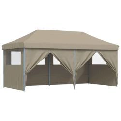 vidaXL Šalies Palapinė Pop-up Taupe 580 x 292 x 315 cm