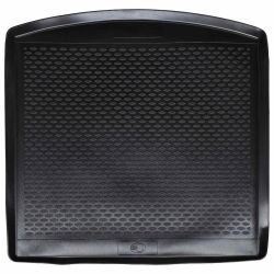 vidaXL Bagāžas nodalījuma paklājs Melna TPE