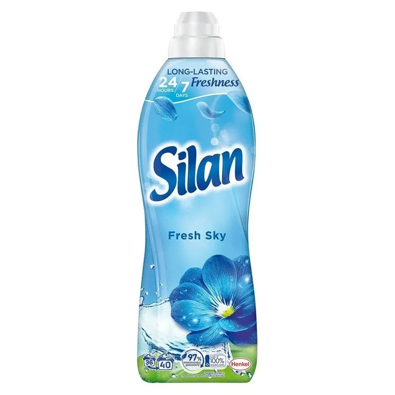 Veļas mīkstinātājs Silan Fresh Sky 40 skalbimų, šķidrums, 0.88 l