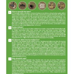 Sēklas zāliena atkārtotai sējai gc 1kg