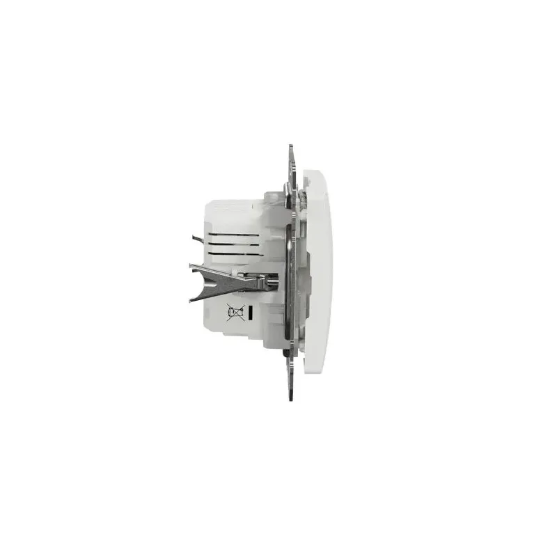 USB lādētājs Schneider Electric Sedna Design, balta krās.