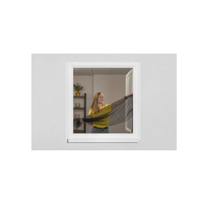 Moskītu tīkls Schellenberg Insectstop 50711, antracīta, 100 cm x 100 cm