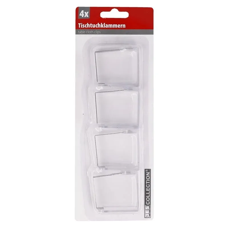 Прищепки для скатерти 712007, 4 шт.