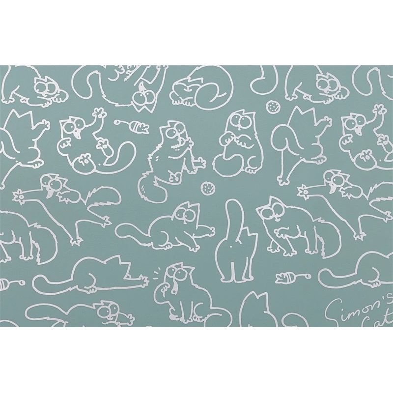 Paklājs kaķa bļodai simons l40x30x1cm z.