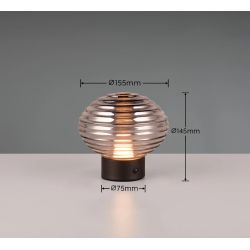 Galda lampa led earl usb r57771154 mel.