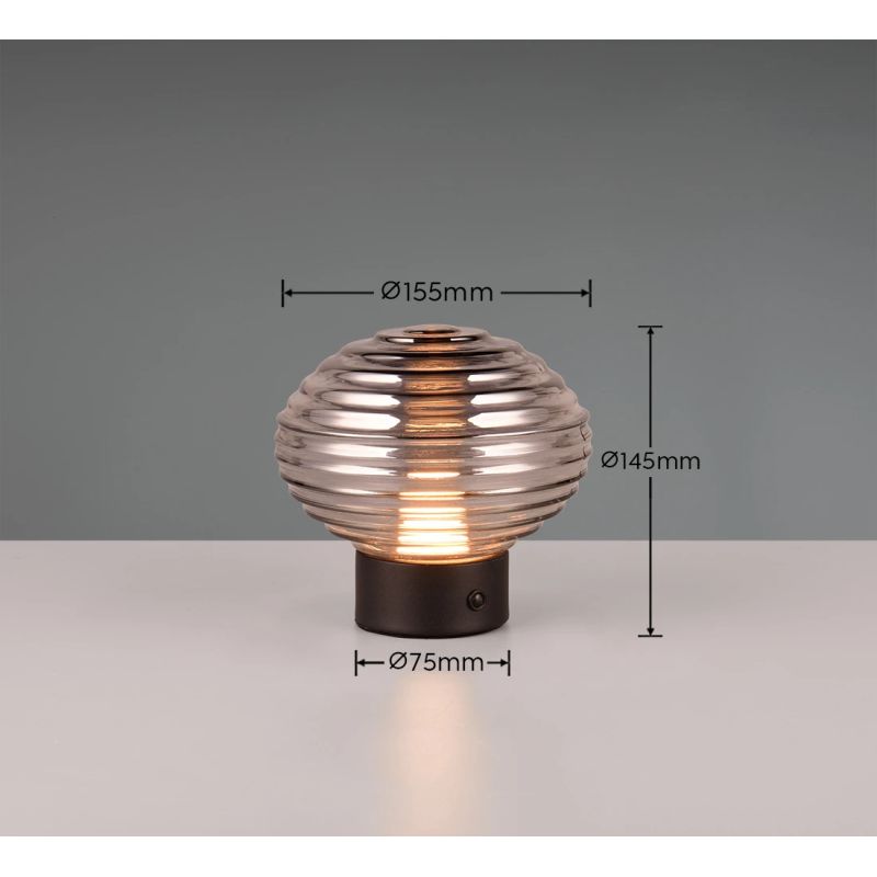 Galda lampa led earl usb r57771154 mel.