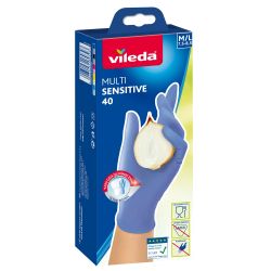 Cimdi vileda multisensitive 40gab m-ml
