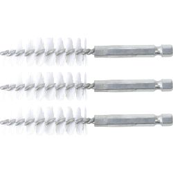 Nylon Brush - 16 mm - 6.3 mm ,1-4, Drive - 3 pcs.