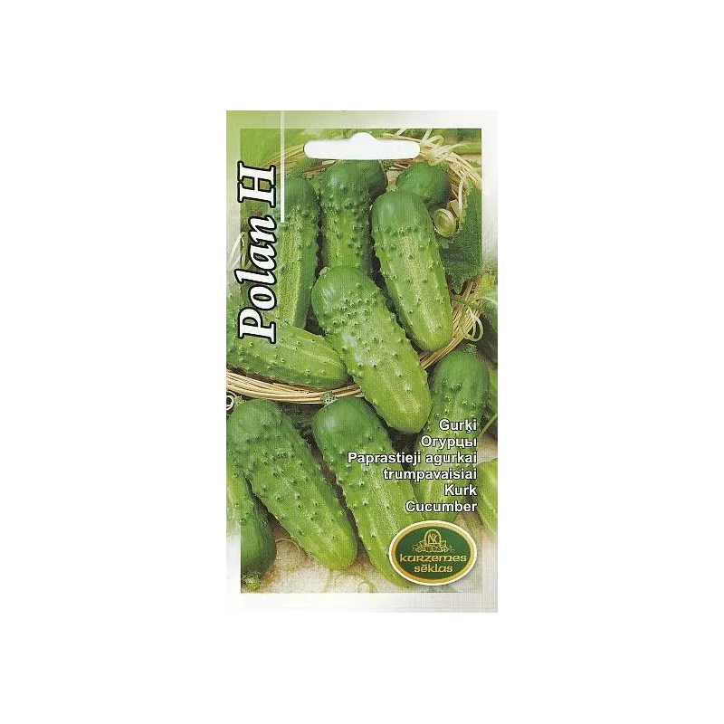 Sēklas Kurzemes sēklas, gurķi Polan H, 1 g