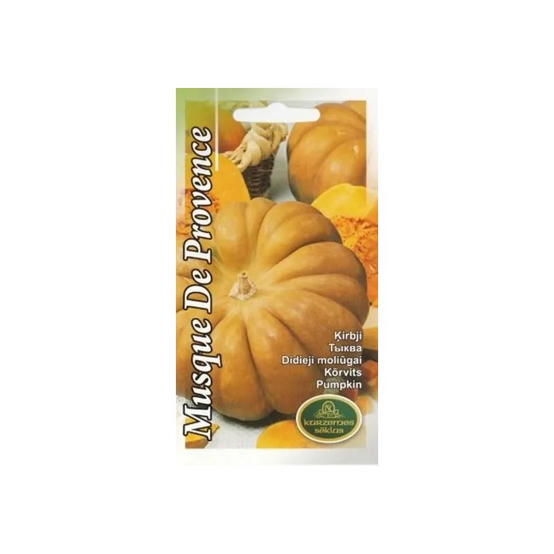 Sēklas Kurzemes sēklas, ķirbis Musque De Provence, 1 g