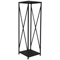 Malkas turētājs H162-B, 34x34x111cm, melns