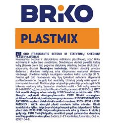 Piedeva plastificējošā briko plastmix 1l