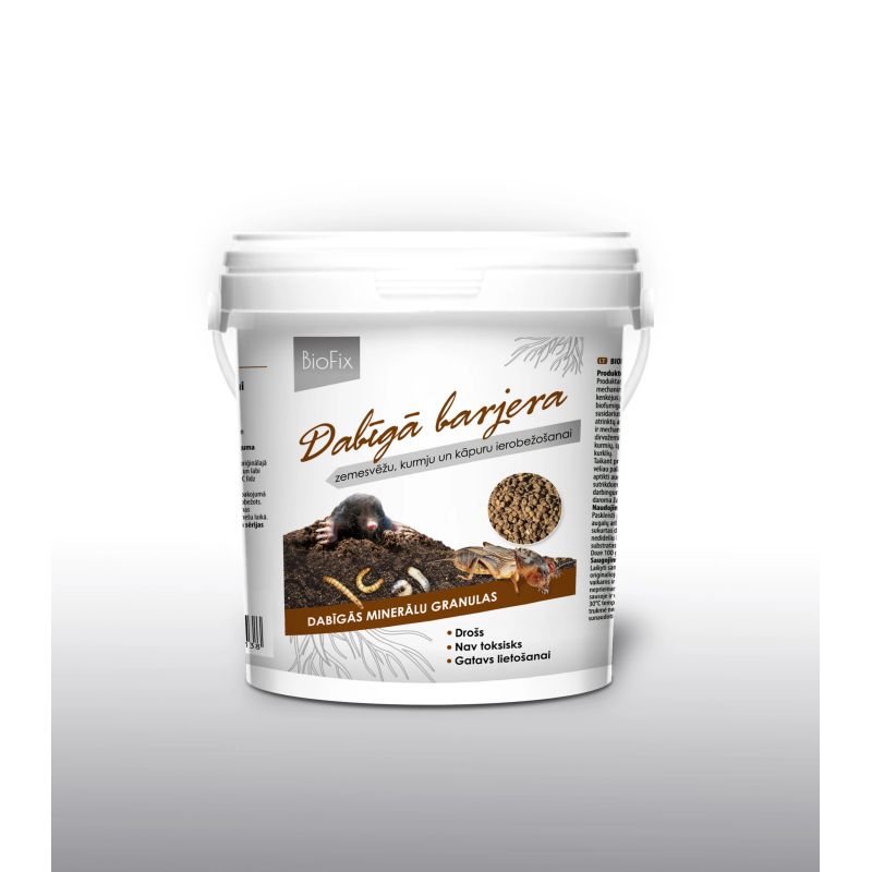 Dabīgā barjera zemesv.kurmjiem biofix1l