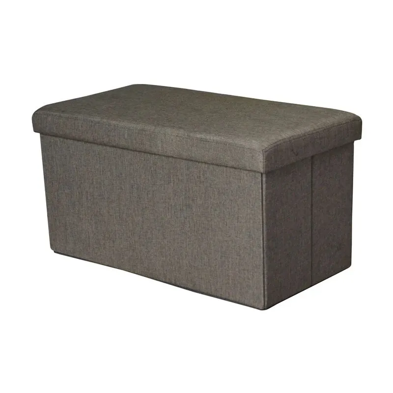 Pufs Domoletti Rio XYF634B, brūna krās., 76.5 cm x 40.5 cm x 40.5 cm