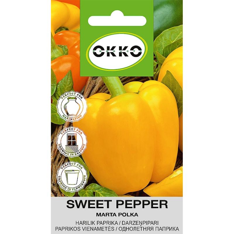 Sēklas dārzeņpipari marta polka