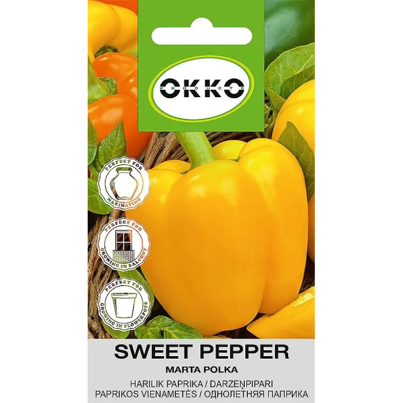 Семена Okko, паприка Marta Polka, 0.1 г