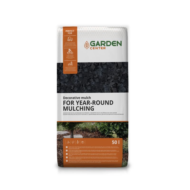 Mulča melnā 50l gc