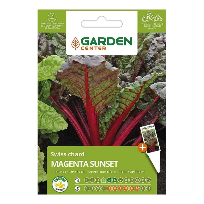 Sēklas Garden Center, galda bietes Magenta Sunset, 3 g