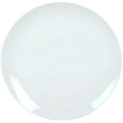 Lėkštė pietų Domoletti Casual, DIA 19 cm, balta sp.