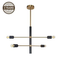 Valgusti rippuv Domoletti Venezia AP-9972-04-8017-062, E27, 4 x 40 W