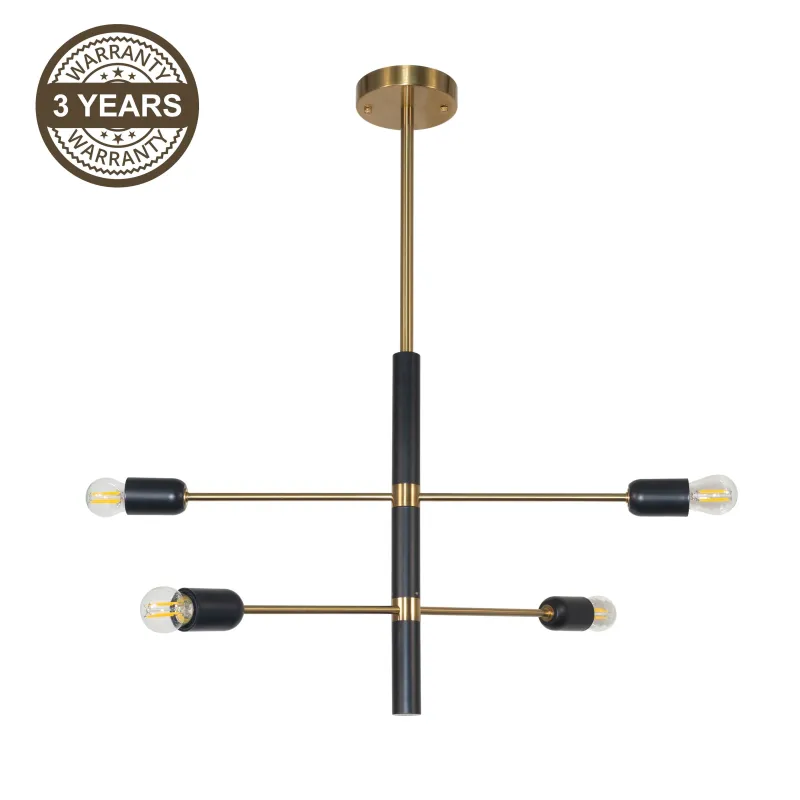 Lampa karināms Domoletti Venezia AP-9972-04-8017-062, E27, 4 x 40 W