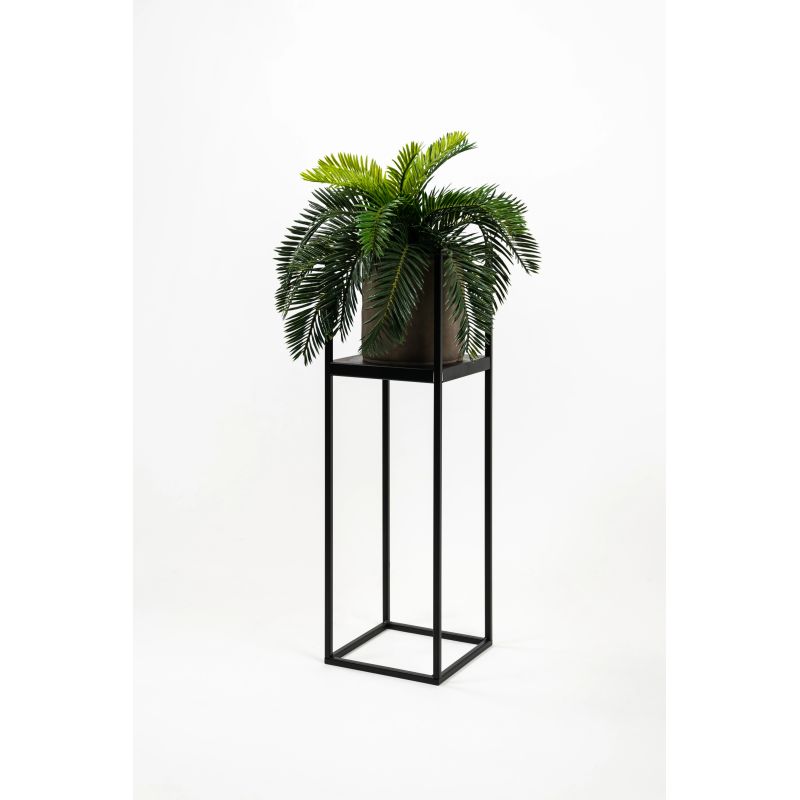 Statīvs augiem lille 19x19x62cm melns