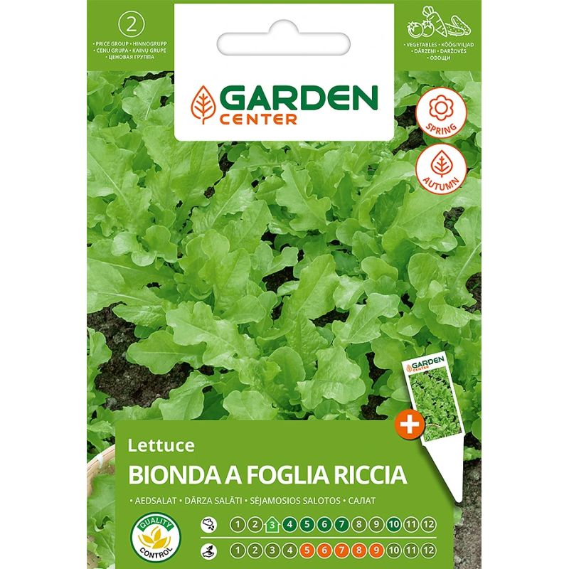 Sēklas dārzeņu salāti bionda green 2g