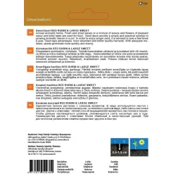 Sēklas garšv. baziliks sweet red 4m 10g