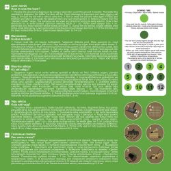 Sēklas zāl.mini grass garden center 1kg