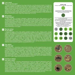 Sēklas zāl.mini grass garden center 1kg