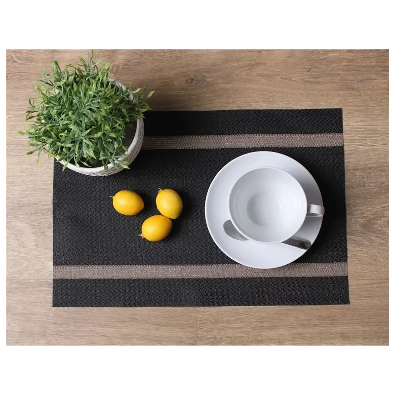 Placemat direct 45x30cm black