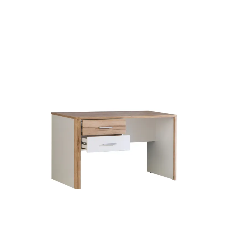 Rakstāmgalds ar atvilktnēm Domoletti TESB212-C492, balta