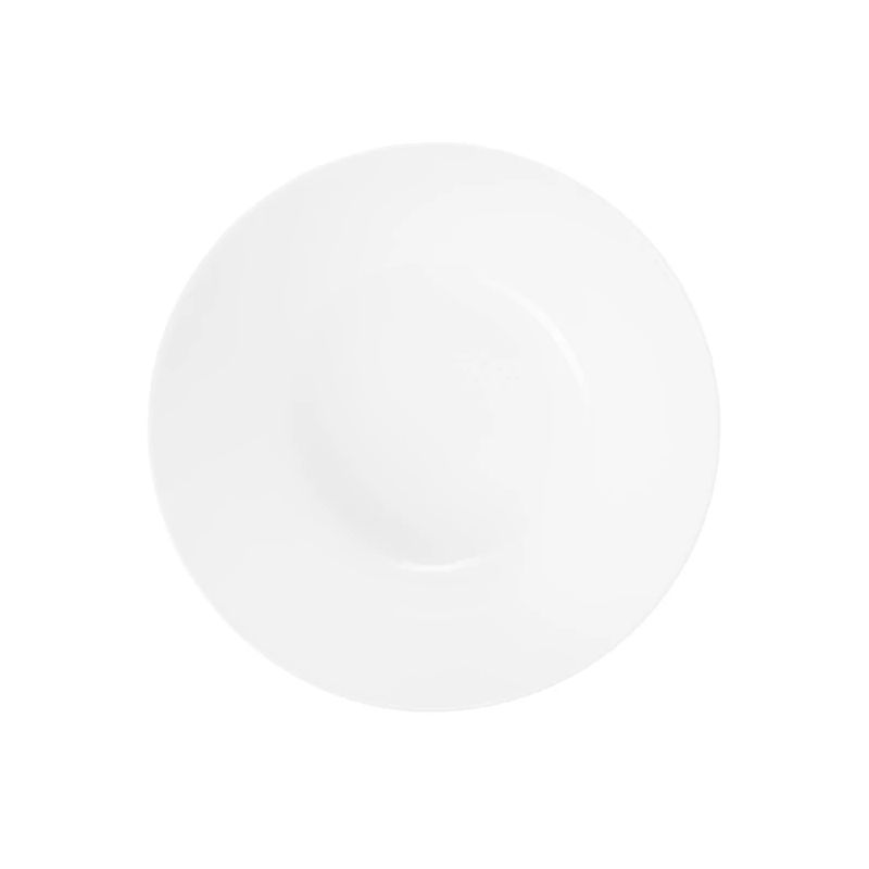 Bļodiņa 20.2cm viļņaina balta